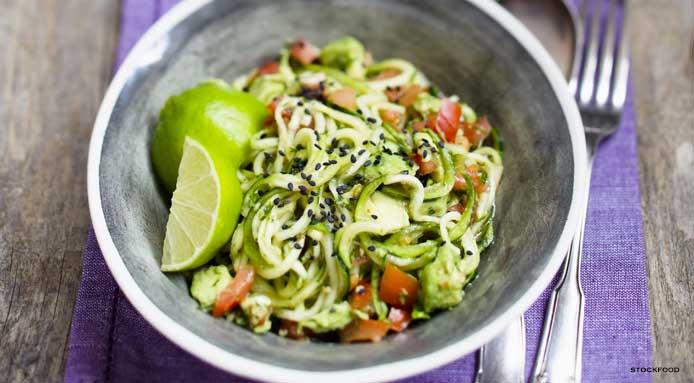zucchini spaghetti