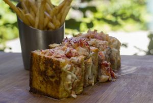 DTH Lobster and Crab Stuffed Grilled Cheese