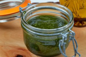 pesto de menta