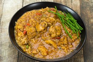 Pui cajun Gumbo