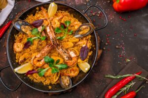 mâncare spaniolă paella