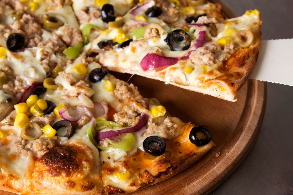 pizza cu ton