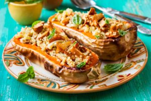 dovleac la cuptor vegan
