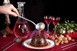 dulciuri și plăcinte de Crăciun plum pudding