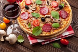 Pizza și vin
