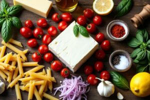 paste feta la cuptor